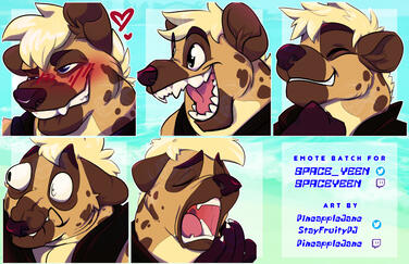 SpaceYeen Emote Batch